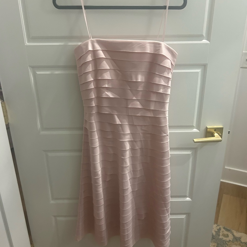 Eliza J Pink Midi Dress